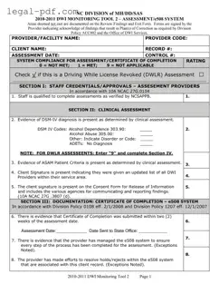 Blank 508 From Nc Dwi Services Form