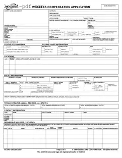 Blank Acord 130 Form