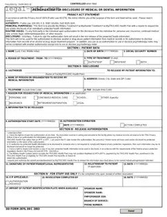 Blank DD 2870 Form