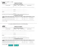 Blank Vehicle POA REG 260 Form